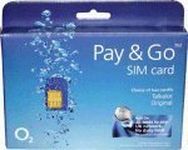 O2 pay & go sim card