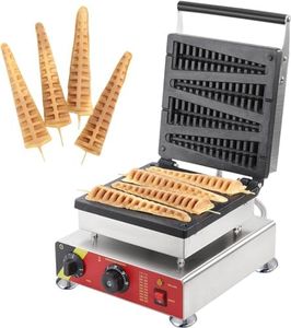 CGoldenWall NP-501 4pcs Commercial Waffle Toaster waffle maker No-stick waffle baker Waffle machine Waffle Iron machine (Lolly) 220V CE Certification