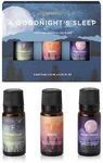 Folkulture Scented Essential Oils Set for Diffusers for Home for Aromatherapy- A Goodnight's Sleep