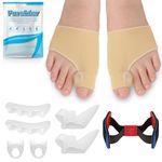 9PCS Bunion Corrector for Women and Men, Big Toe Straightener, Bunion Protector Bunion Relief Bunion Pad (9PCS)