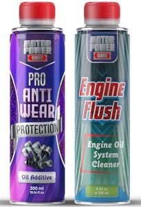 Engine Flush & Oil System Care additive, Restore Engine Power kit Gasoline & Diesel Engine