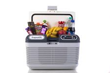 Tropicool Portable Automotive Car fridge and Warmer 12AD 3.0, thermoelectric 12Litre car beverage cooler & warmer refrigerator, 12/24V DC with 1year Warranty, Grey color for car and home