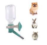 Choco Nose Patented No-Drip Water Bottle for Puppies/Toy-Small Breed Dogs/Rabbits/Kittens/Chinchillas Pet Cage or Crate 300ML Nozzle 13mm, Aqua(C528)