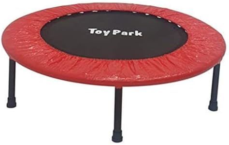 Toy Park Compact Mini Indoor/Outdoor Trampoline for Kids | Quiet and Safe Bounce (40 Inch)