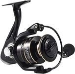 BNTTEAM Boat Rock Spinning Fishing Reel 14BB 5.2 : 1 Metal Carp Fishing Wheel Spinning Reel 1000 2000 3000 4000 5000 6000 7000Series (Black, 4000 series)