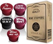 5 Funny Wine Stoppers - Perfect as 