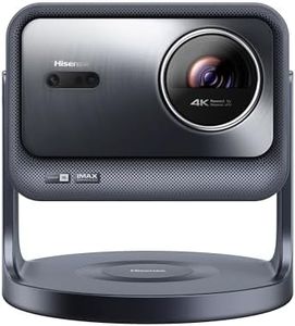 Hisense 4K Trichroma Laser Mini Projector C2TUK-PRO,0.9-1.5 optical zoom, 65-300'' Projection Size, Triple Laser, Dolby Vision&Atmos, JBL Audio and VIDAA Smart OS, and Netflix, YouTube, Prime Video