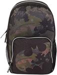 Popgear DC Comics Batman Camo Bat Backpack, Kids, One Size, Black, Official Merchandise