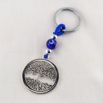 Luck Charm Keychain | Owl and Turtle Feng Shui Keychains for Good Luck, Prosperity, and Protection | Ideal for Home Car, Bike, House Keys (kalpavriksha Wish Filling)