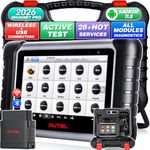 Autel MaxiCOM MK808BT PRO, 2026 3K+ Bidirectional, 2.0 Wireless of MK808 MK808S MK900, 4G+64G 2.4G & 5G WiFi, 28+ Reset, OS 11, Full System Diagnostic Tool, Injector Coding, OBD2 Scanner Support BT506