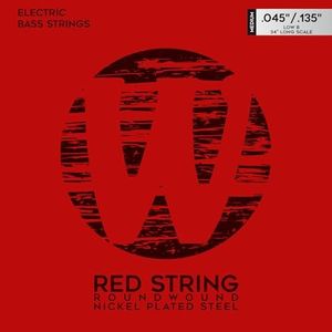 Warwick Red Nickel Electric Bass 5-string M Low B