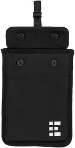 Hidden Bra Wallet - Travel Pouch and Secret Pocket for Passport, Money, Credit Cards - Undercover Stash for All Bra Sizes - Secure, Comfortable, Machine Washable - Black