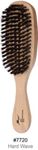 Magic Collection Hard Wave Brush Natural Boar Bristle Satin Finish Natural Wood Handle # 7720