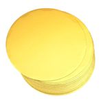 STHAVAR Round Cake Base | Corrugated Cake Board| Cardboard Scalloped Cake Circles | Cake Decorating Base for Beautiful Presentations | Dessert Display Stand | Round Cake Base - Pack of 10 (9 inch)