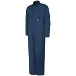 Red Kap mens Insulated Twill Coverall, Navy, Large