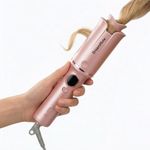 Automatic Curling Iron, Ceramic Curling Wand for Long Hair, Automatic Hair Curler, Rotating Curling Iron - Creating Soft Waves & Curls, Anti-Scald, Tangle-Free, Reminder Function, Automatic Power-Off
