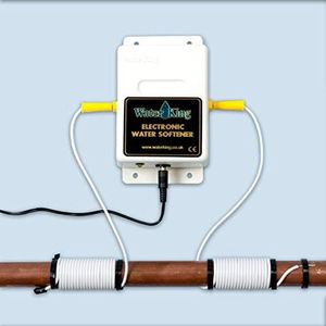Water-King Electronic Water Softener & Descaler - Suitable Up To 28mm Pipe