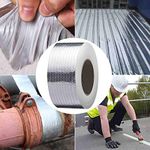 Litorange 2" Width x 16 ft Waterproof Patch Seal Butyl RV Rubber Roof Flashing Tape for Wall Pipe Chimney Roof Boat Repair Sealant Caulking Strong Adhesive