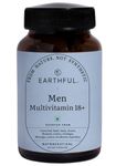 Earthful Multivitamin for Men | Nothing But Nature | With Biotin, Iron, Zinc, Vitamin A, C, D3, K2 for Immunity, Hair, Skin & Bones - 60 Capsules