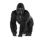 SCHLEICH 14770 Gorilla, male Wild Life Toy Figurine for children aged 3-8 Years, Multi-colou