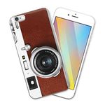 CUBICER Camera Phone Case Transparent Shockproof Screen Cases Accessories Clear Soft Decorative Design for Men Women Adults Compatible with iPhone 6 Plus / 6s Plus