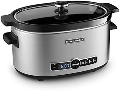 KitchenAid ksc6223ss – Slow Cooking (Buttons, Stainless Steel, Glass)