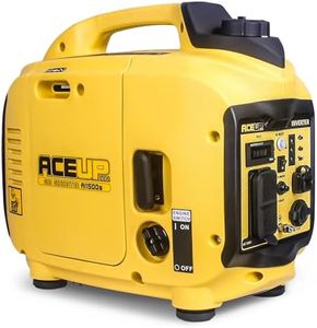 Aceup Energy 1500 Watt Portable Inverter Generator, Gas Powered Generator Ultra- Quiet for Home, EPA Compliant