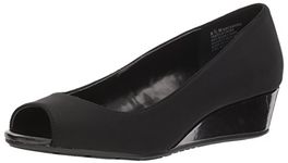 Bandolino Women's Candra Pump Black Fabric 11 M US