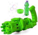 Bhudhar Dark Green Bubble Maker Bubble Machine Gun Outdoor and Indoor Toys for Boys and Girls I Bubble Gun for 3+ Year Kids(Multicolor)
