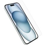 OtterBox iPhone 15 Plus Glass Screen Protector, Flawless Touch Response, Fingerprint Resistant, Easy Installation