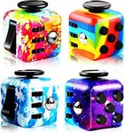 4 Pack Fidget Cube Fidget Toy, Magi