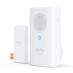 eufy Security Video Doorbell Add-on Chime, Requires eufy Security Video Doorbell 2K (Battery Powered) or Video Doorbell Dual, Simultaneous Ringtone, Volume Control, Works with HomeBase 2/HomeBase 3