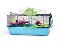 Savic Hamster Heaven Navy Blue Hamster Cage, 80 x 50 x 50 cm