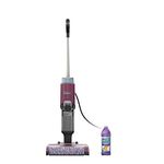 Shark WD100C HydroVac 3-in-1 Vacuum, mop & self-Cleaning System with Antimicrobial brushroll*, All-in-one Lightweight Corded Cleaner for Hard Floors & Area Rugs with Odour Neutralizer Wine Purple