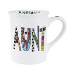 Enesco Our Name Is Mud Cuppa Doodles Aunt Mug, 4.53 Inches