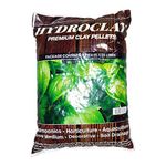 Hydroclay Premium Hydroponics Clay Pellets Substrate - 100% Natural, Reusable, Eco-Friendly - 25 litres - Ideal for Enhanced Root Growth, Moisture Retention, Drainage and More!