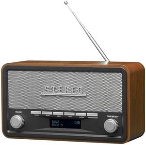 Denver Electronics DAB-18 Radio portable Personnel Analogique et numérique Noir, Gris - Radios portables (Personnel, Analogique et numérique, DAB+,FM, 87,5 - 108 MHz, Auto scan, 4 W)