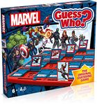 Winning Moves Marvel Guess Who? Board Game – Fun Gift for Kids Ages 3+, Featuring Avengers, Guardians of the Galaxy & Wakanda Heroes Like Hulk, Iron Man & Black Widow