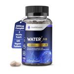 WaterLess 3200mg Potent Complex - Water Retention Tablets, Detox Colon Cleanse for Bloating Relieve and Digestion, Diuretics for Water Retention with Dandelion Root - 120 Vegan Tablets by HealthEssent