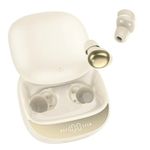 Sleep Earbuds, Bluetooth 5.4 Sleep Headphones with Dedicated App, Dual Sleep Modes, 48H Sleep Earphones with 7 EQ Modes, 5 White Noise, Mini Sleep Ear Buds for Napping/Sleeping/Traveling, Beige