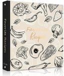 Recipe Binder 8.5x11 3 Ring, Recipe