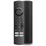 Newest Voice Remote for All Insignia/Toshiba/Pioneer/AMZ Smart TVs, NS-RCFNA-21 Controller Compatible with Insignia Smart TV/Toshiba Smart TV/Pioneer/AMZ Omni/AMZ 4-Series TV