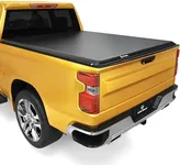 YITAMOTOR Soft Roll Up Truck Bed Tonneau Cover Compatible with 2019-2024 Chevy Silverado/ GMC Sierra 1500 New Body Style, Fleetside 6.6 ft Bed