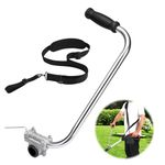 Ergonomic Trimmer Grip, String Trimmers Handle with Shoulder Strap Harness, Weed Eater Handle Extension with Bracket Clamp, Lawn Trimmer Handle Grip for Lawn Care, Landscaping, Yard Trimming Edging