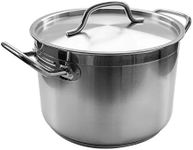 40 Qt Stainless Steel Stock Pot w/C