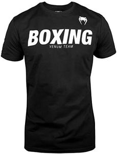 Venum Men's Boxing Vt T-Shirts Black/White