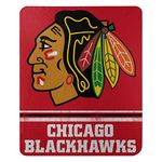 Northwest NHL Chicago Blackhawks Unisex-Adult Fleece Throw Blanket, 50" x 60", Fade Away