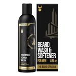The Beard Struggle - Radiance Beard Wash - Gold Collection, Asgardian Secret - Cleanse, Nourish, & Softens Beard - Viking Beard Wash for Men (240 ml)
