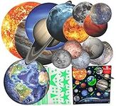UNTOLD PLANETS 185+ PCS Glow in The