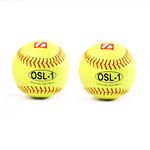 BARNETT OSL-1 Competition Softball 12 Inches Yellow 2 Pieces